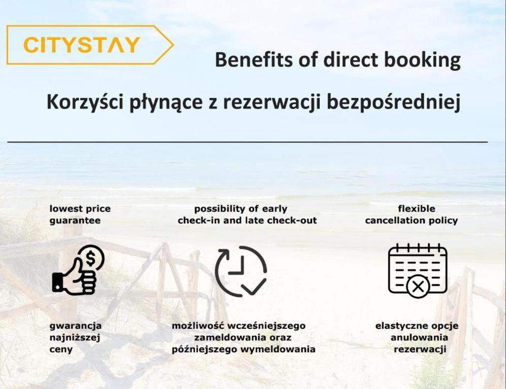 Citystay Centrum Gdansk Apartment מראה חיצוני תמונה